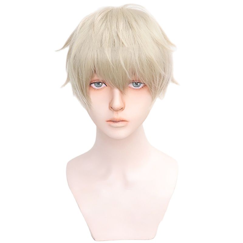 Tóc Giả Ngắn Cosplay Loid Forger Light Blond Trong Phim Hoạt Hình Spy X Family