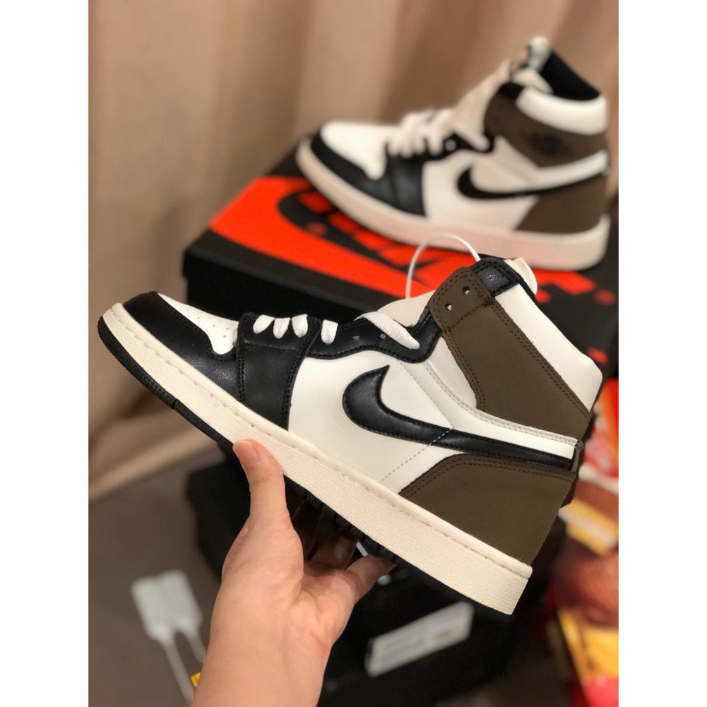 [FREE SHIP] Giày Thể Thao Sneaker JD Cao Cổ Nâu Trắng Hot 2021 | BigBuy360 - bigbuy360.vn