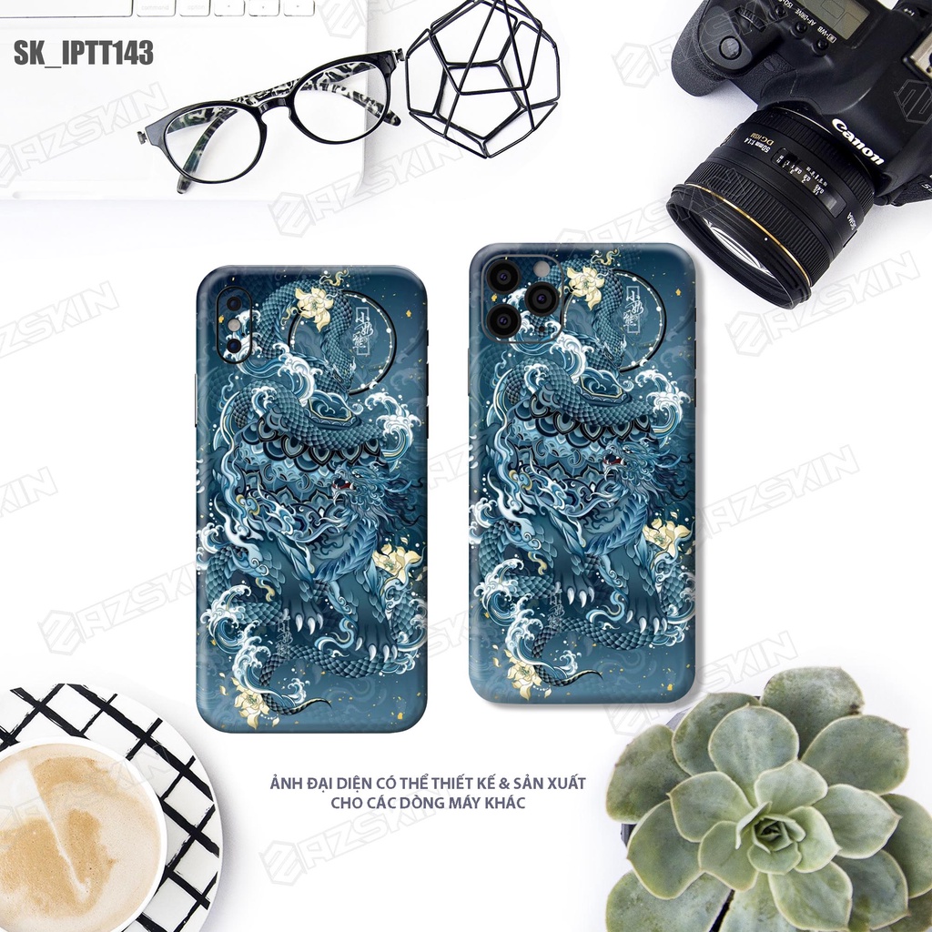 Miếng Dán Skin Hình Full Lưng Viền Dành Cho Mọi Dòng IPhone |SK_IPTT143| Chất Liệu 3M Cao Cấp, Cán PVC Bền Màu, Dễ Dán