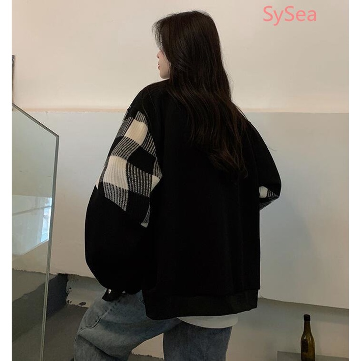 Áo Khoác Bóng Chày Nữ In Hình Thời Trang Xuân Thu