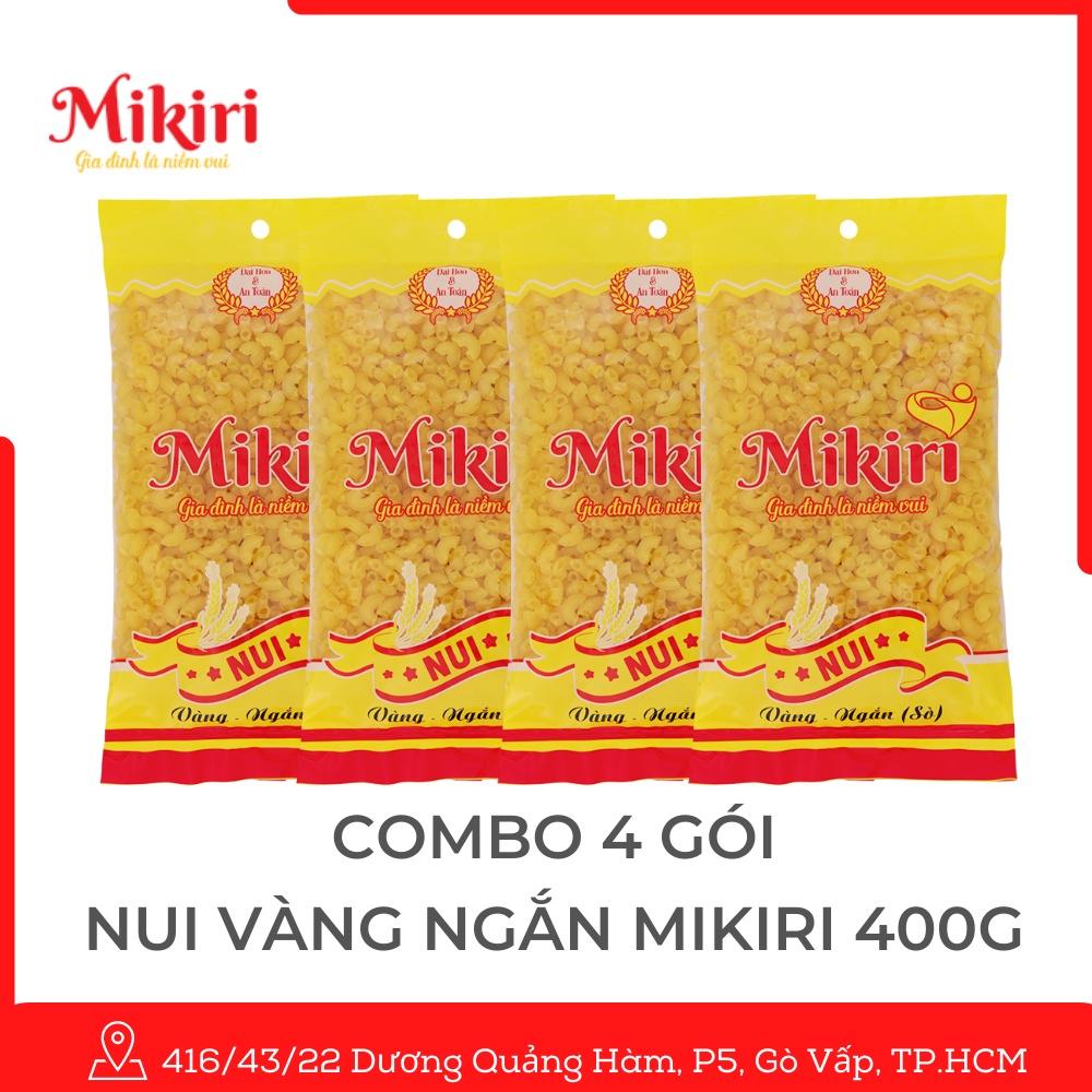Nui Ngắn Mikiri 400g chất lượng