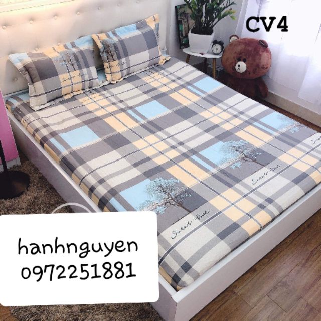 bộ ga gối ELLISHA