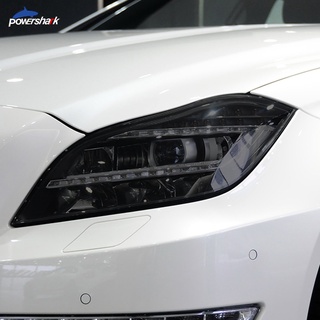 Bộ 2 Miếng Phim TPU Trong Suốt Dán Bảo Vệ Đèn Pha Xe Hơi Mercedes Benz CLS Class W218 C257 AMG