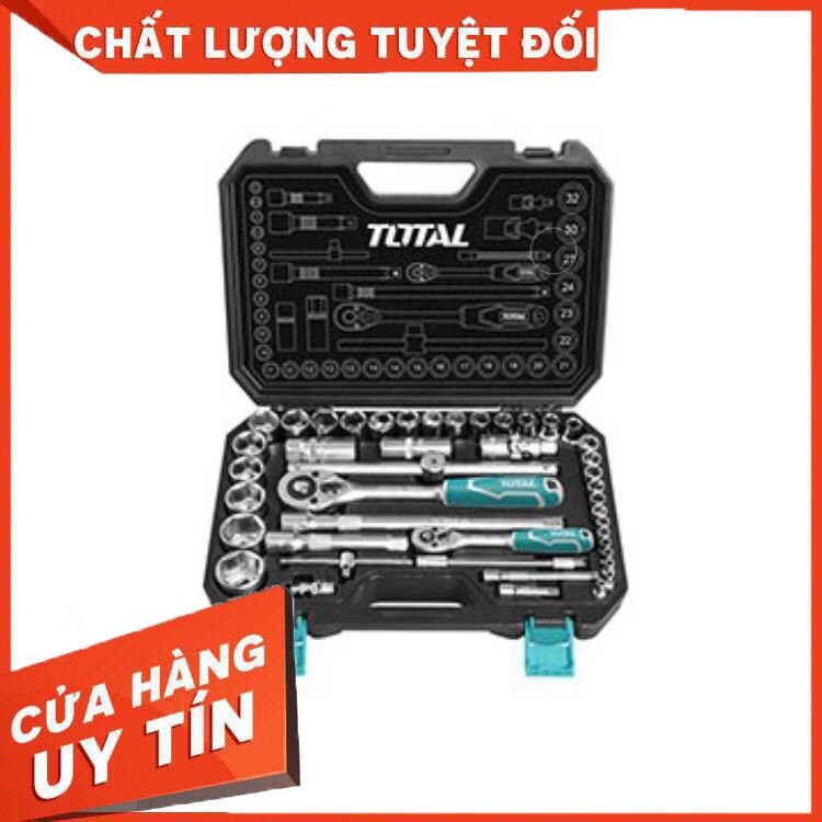 Bộ tuýp 25 chi tiết Total THT121251 [bảo hành chính hãng]