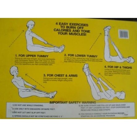 Dây kéo tập cơ bụng tummy trimmer cỡ lớn