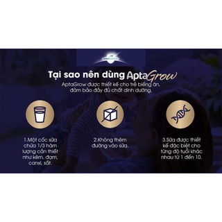 Sữa Aptamil AptaGrow - 900g của Úc