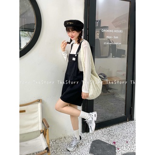 Yếm quần short [STORY] Q803 (ảnh thật)