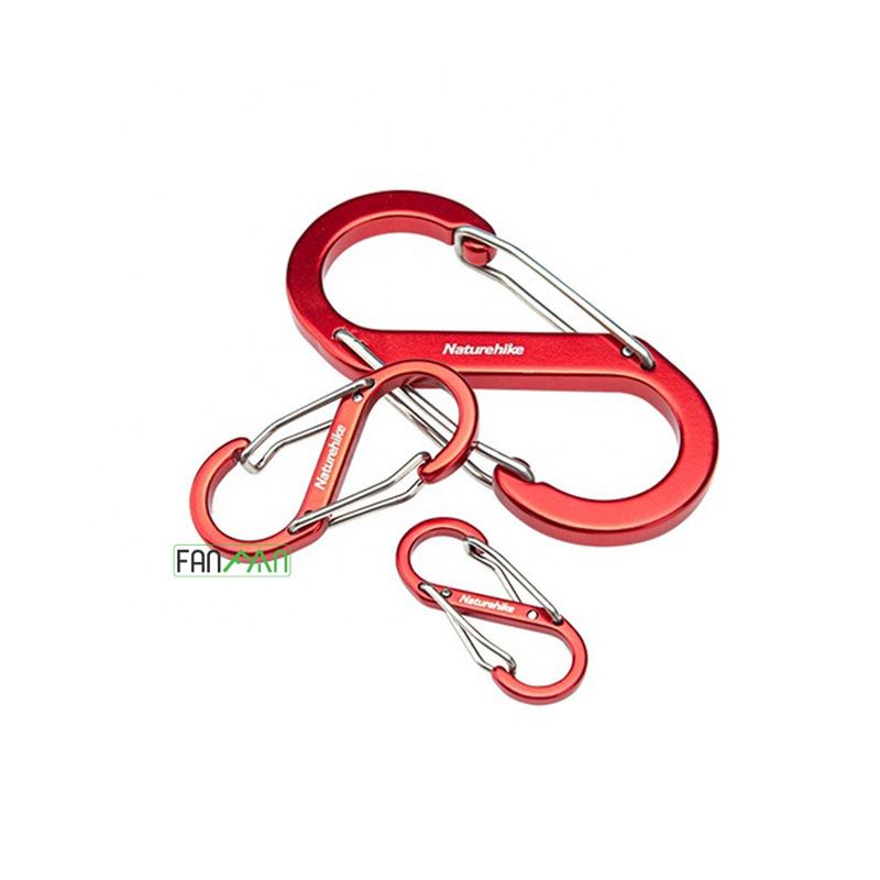 MÓC CARABINER HÌNH CHỮ S NATUREHIKE NH20GS004