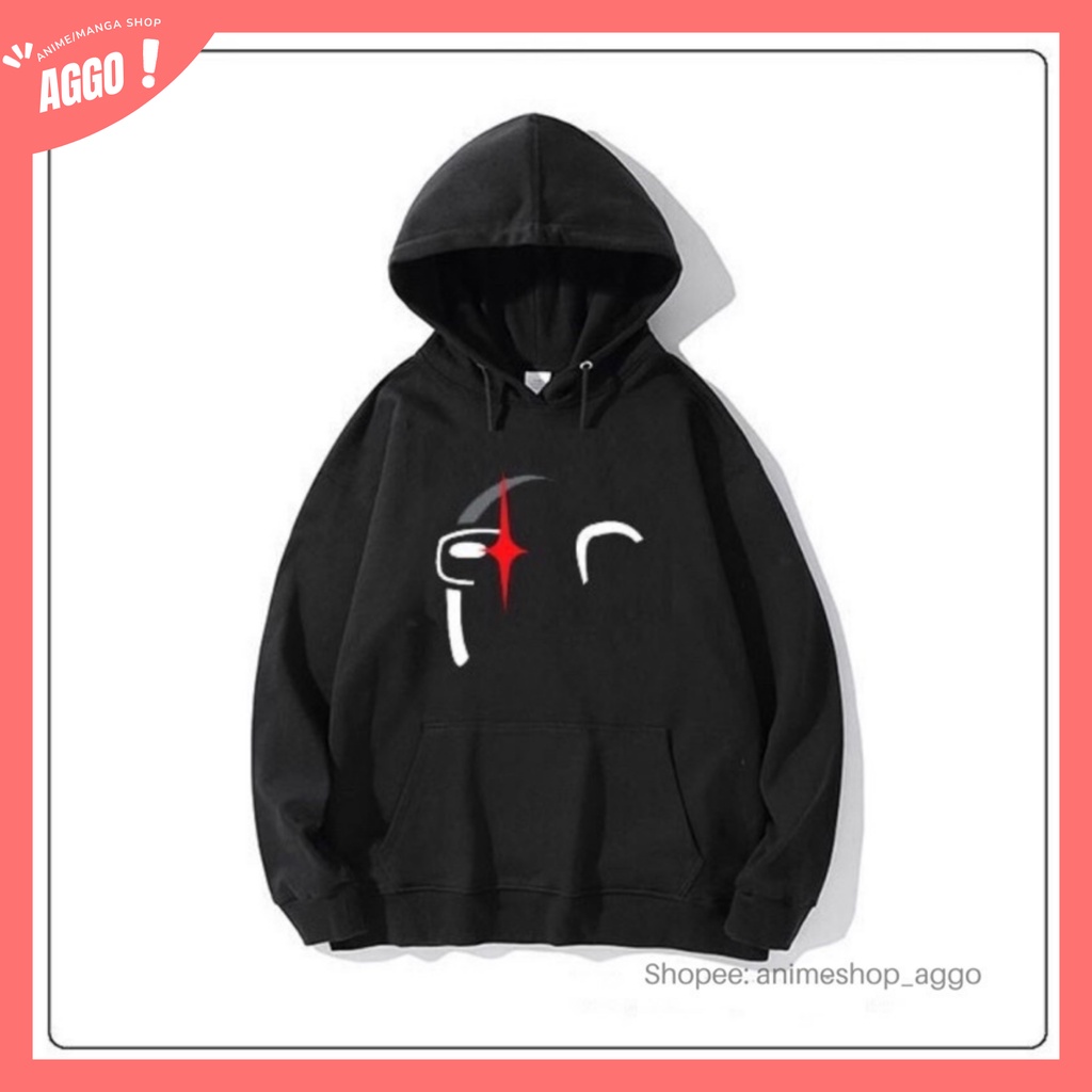 Các Mẫu Áo Hoodie Đen Game Among Us Hot Nhất Hiện Nay
