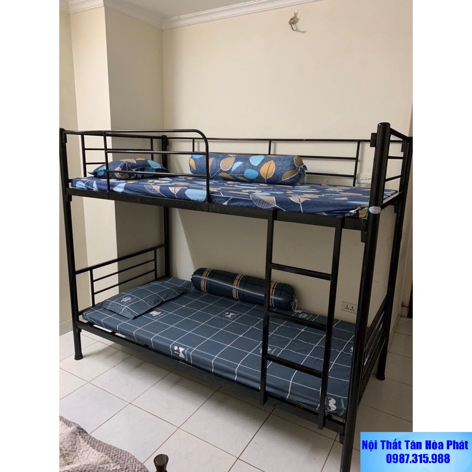 Giường sắt hai tầng cao cấp Tân Hóa Phát