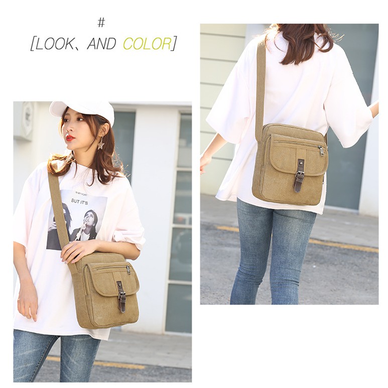 Túi đeo chéo vải cao cấp chống bán bẩn bán bụi, bền đẹp không phai màu | BigBuy360 - bigbuy360.vn