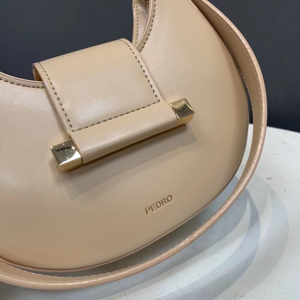 Túi Đeo Vai Hình Bán Nguyệt Có Khóa Kéo Phong Cách Mới PW276390053-1 Dây Đeo Vai Có Khóa Nam Châm Hình Bán Nguyệt Thanh Lịch Có Thể Điều Chỉnh