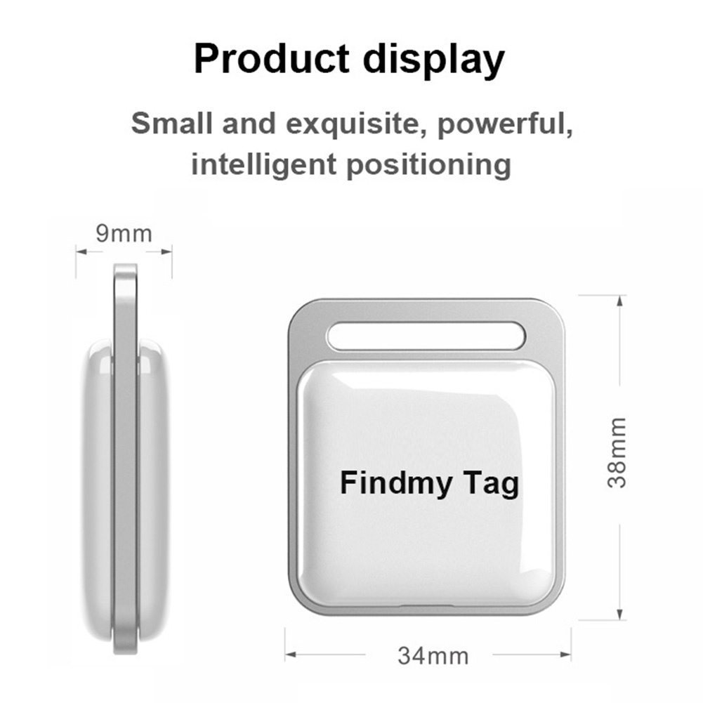 Móc khóa mini chống thất lạc Thẻ thông minh Find My Thiết bị tìm Bluetooth Thiết bị theo dõi báo động hai chiều Gps Ví điện thoại Định vị chìa khóa trẻ em thú cưng