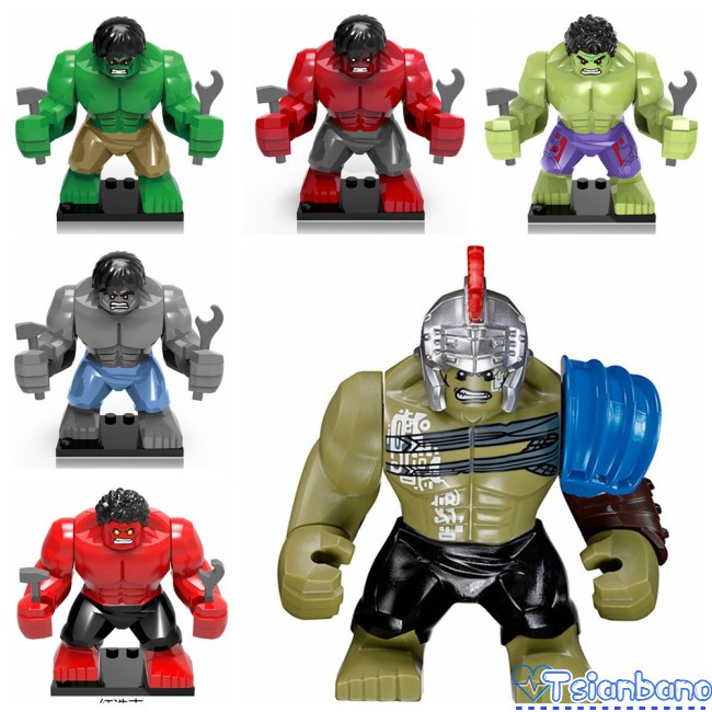 Mô Hình Đồ Chơi Lego Nhân Vật Siêu Anh Hùng Hulk Bruce Dành Cho Trẻ