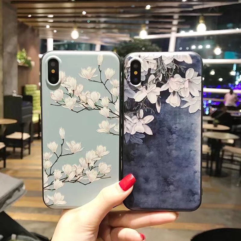 Ốp điện thoại họa tiết hoa cho Samsung Galaxy M23 M33 5G A22 LTE A32 4G 5G A52S M22 M32 M12 A12 A02S S8 S9 S10 S20 Plus S10 5G S20 FE S10 Lite M51 M21 M31 M20 M30S