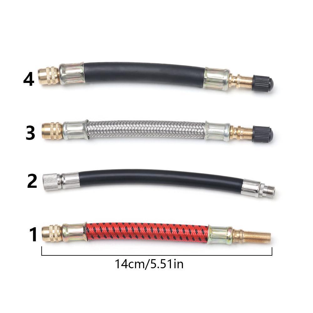 MUVAKO Đầu Nối Dài Van Bánh Xe Scooter Điện Xiaomi Mijia M365 Bằng Thép Không Gỉ