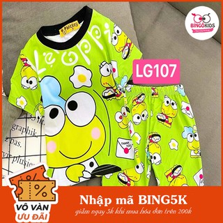 Đồ bộ 3d lửng gái in hình siêu cute, đồ bộ cho bé gái 1 đến 5 tuổi