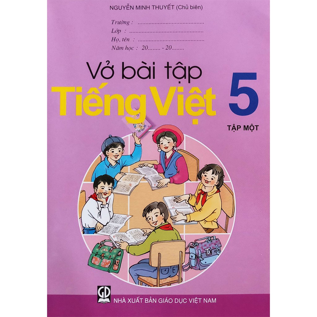 Sách - Vở bài tập Tiếng việt lớp 5 - tập một