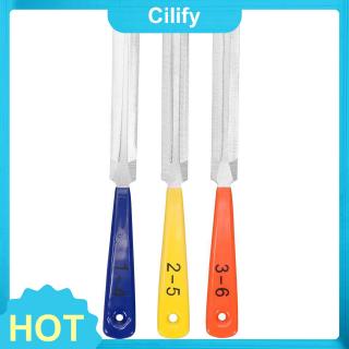 3pcs/set Practical Guitar Nut Files Fret Crowning Slot Filing Luthier Repair Tool Kit
