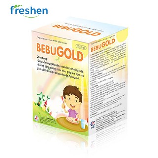 Cốm vi sinh Bebugold - Hỗ trợ tăng cường tiêu hóa, giúp ăn ngon, hấp thu tốt (Hộp 15 gói)