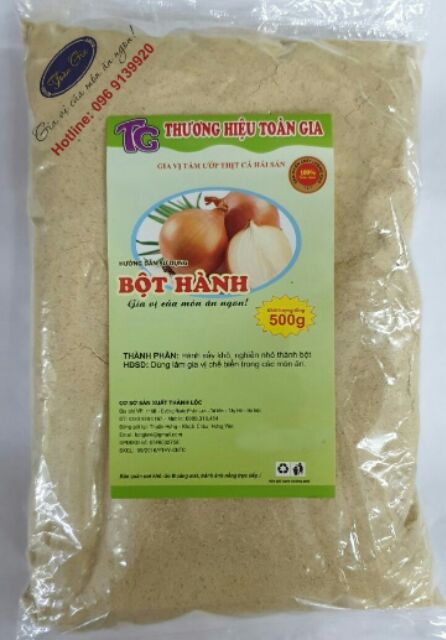 Bột hành gói 500gr - Gia vị cho món ăn ngon