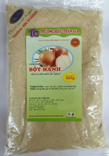 [HÀNG CAO CẤP] Bột hành gói 500gr - Gia vị cho món ăn ngon