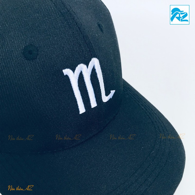 Nón kết thêu logo chòm sao Bọ Cạp Scorpio - Mũ Lưỡi Trai AZ MT459