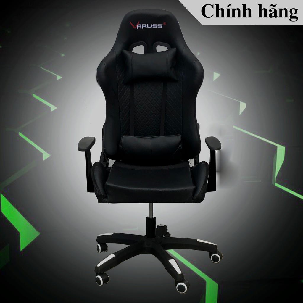 Ghế gaming VARUSS ZERO - chính hãng - chân xoay - lưng ngả 180 - ( sale đổi 5 sao ) giá gốc 2tr1