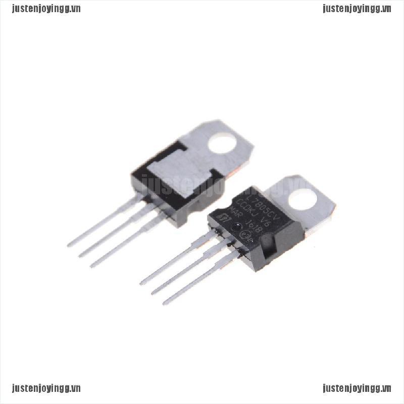 Bộ 10 WH IC L7805CV L7805 TO220 5V Chất Lượng Cao
