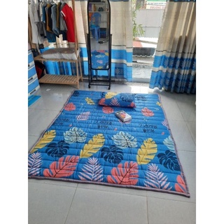 Nệm cuộn gấp gọn tặng kèm áo gối