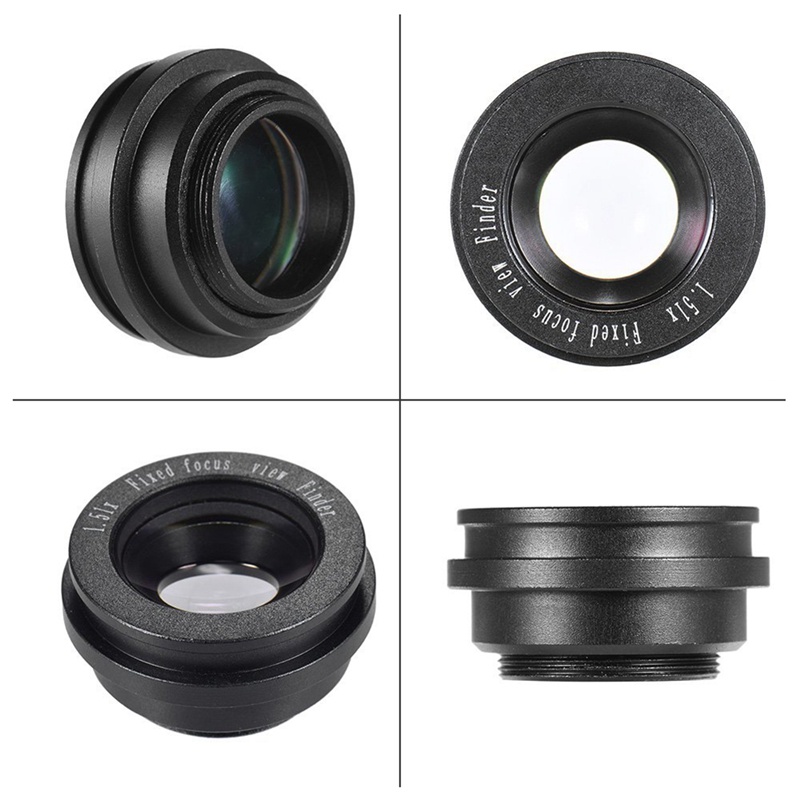 Kính Phóng Đại 1.51X Cho Máy Ảnh Canon Nikon Sony Pentax Olympus Fujifilm Samsung Sigma Minoltaz DSLR Camera Kèm 2 Mắt