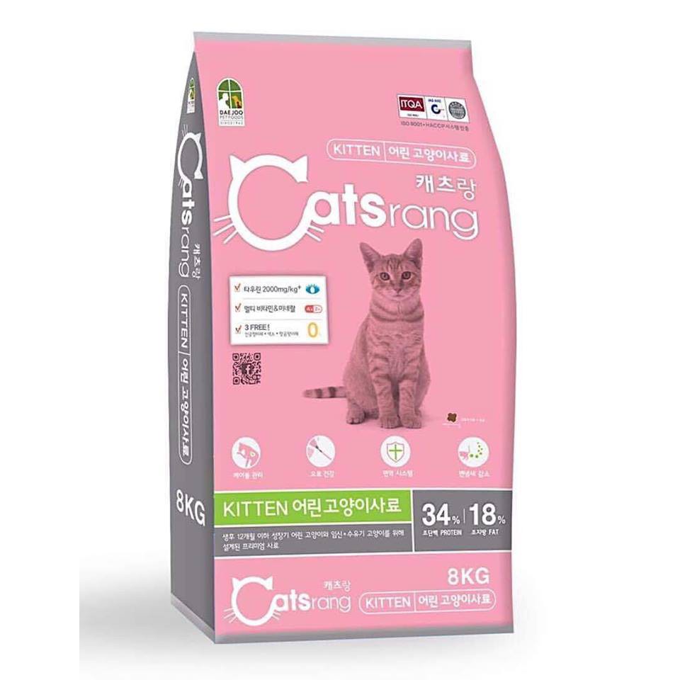 Hạt Catsrang Kitten 1,5kg - Hạt Cho Mèo Con Catsrang Kitten