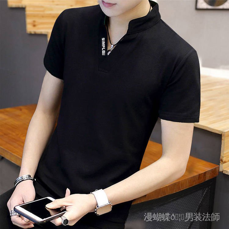 Áo Thun Cotton Ngắn Tay Dáng Ôm Thời Trang Mùa Hè Cho Nam J3Kx | BigBuy360 - bigbuy360.vn