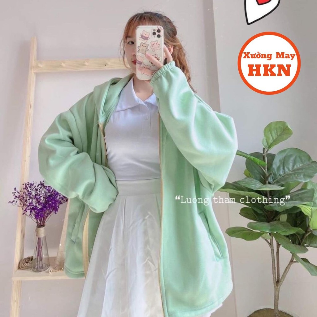 Áo Khoác Nữ Tay Phồng Form Rộng Thoải Mái Chất Nỉ Nhiều Màu Lựa Chọn Mã 789 Xưởng May HKN | BigBuy360 - bigbuy360.vn