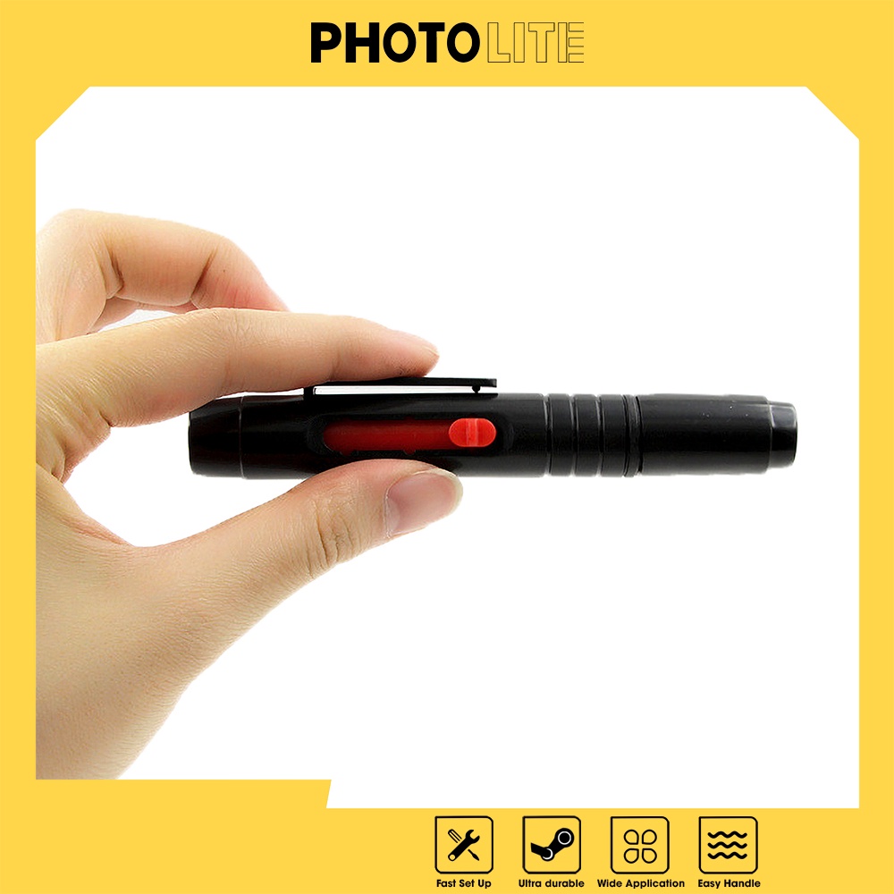 Bút lau ông kính Photolite PA077 lông cọ mềm an toàn cho thiết bị