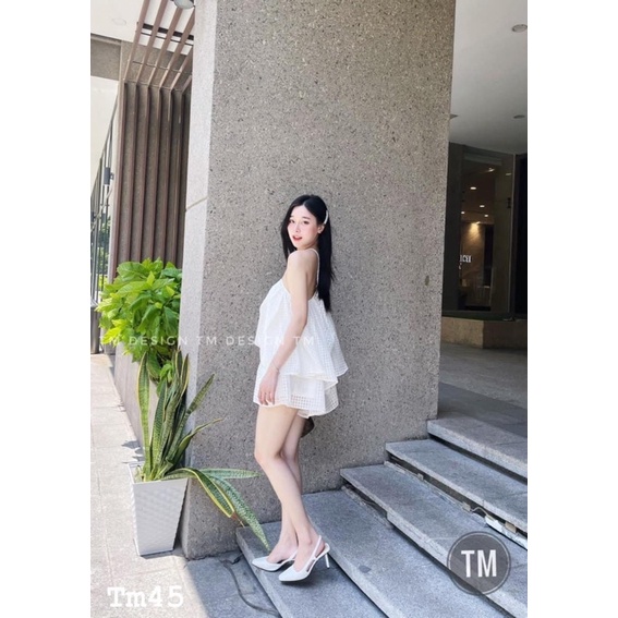 SET 2 dây cổ yếm babydoll ulzzang Freesize 2 lớp