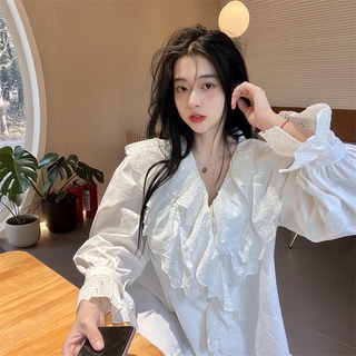 VÁY BÈO CỔ CHỮ V TIỂU THƯ