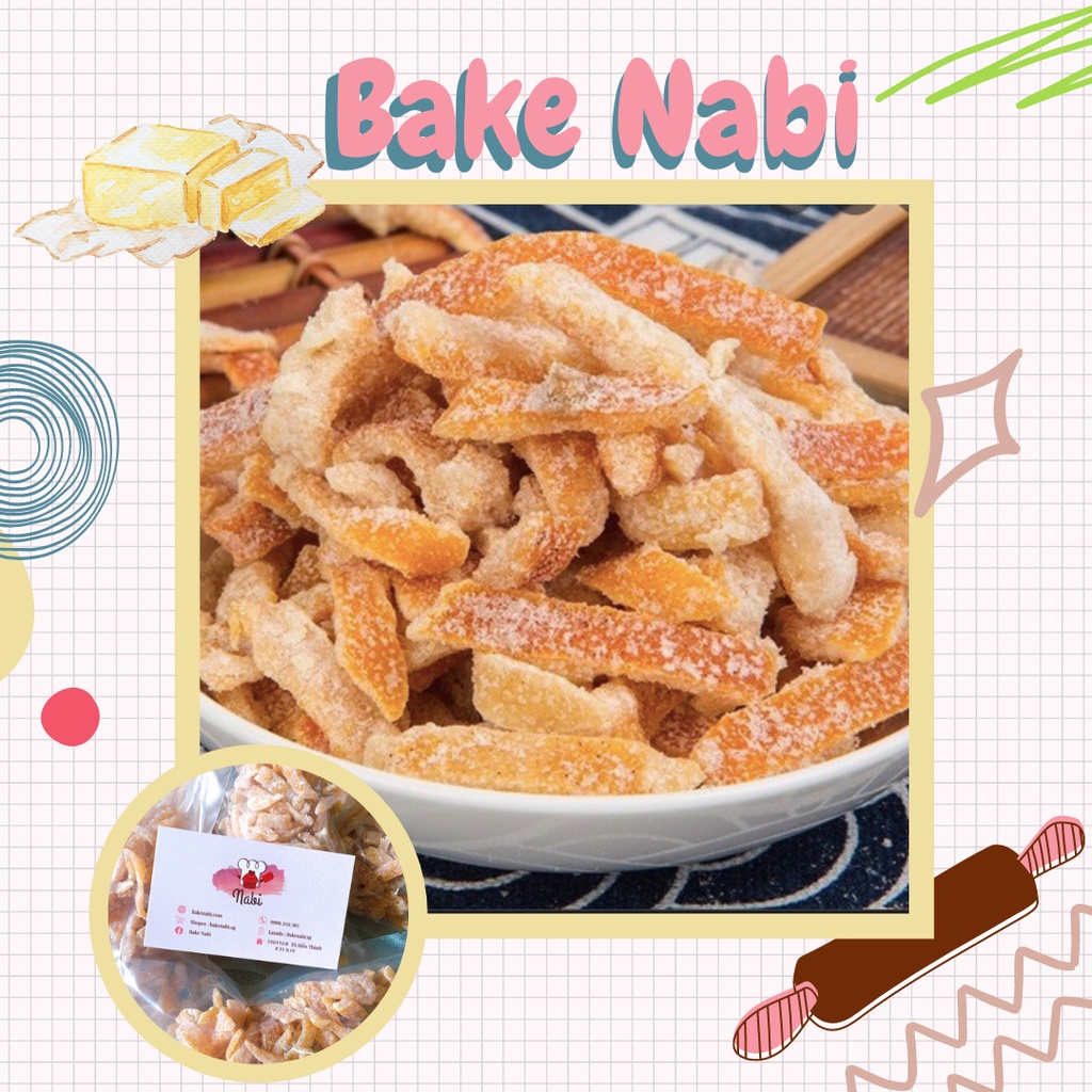 Trần bì - Nguyên liệu làm bánh trung thu