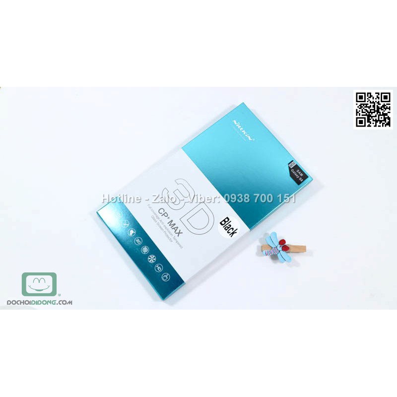 Miếng dán cường lực Samsung Galaxy S8 Nillkin 3D CP+ Max full màn hình 9H