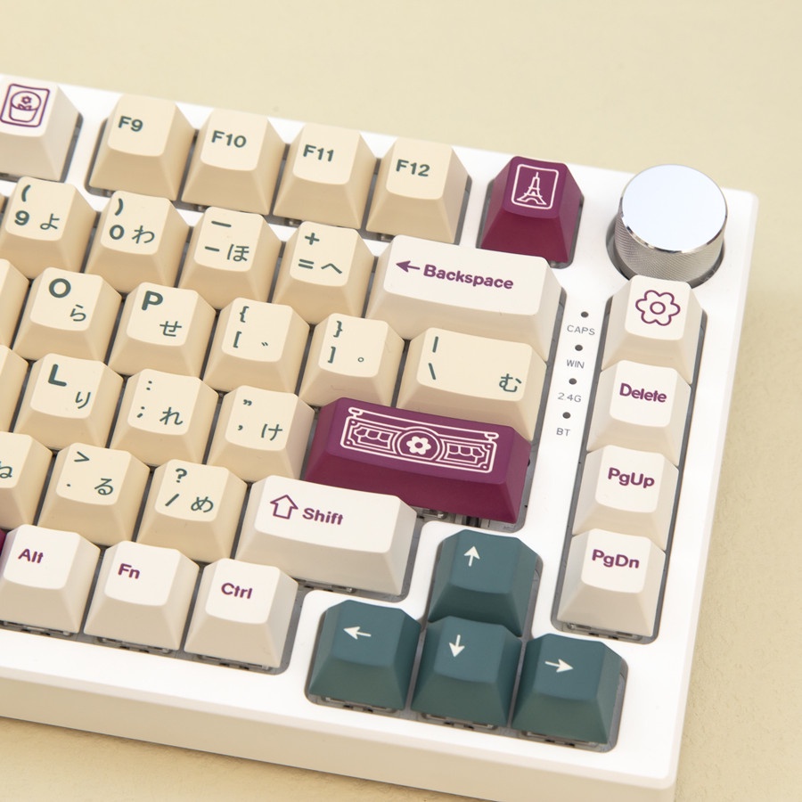 GMK Fleuriste Keycaps Cherry Profile 143 Phím PBT Dye Sub Bàn phím cơ Keycaps