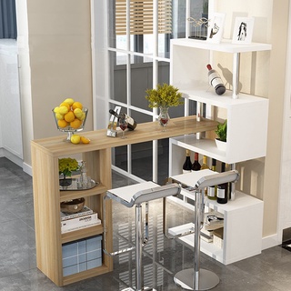 Bàn quầy bar mini chung cư, ngăn bếp và phòng khách phong cách hiện đại BAH038