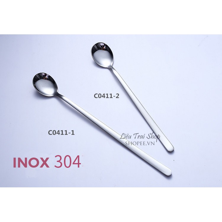 Thìa muỗng dài inox sus 304