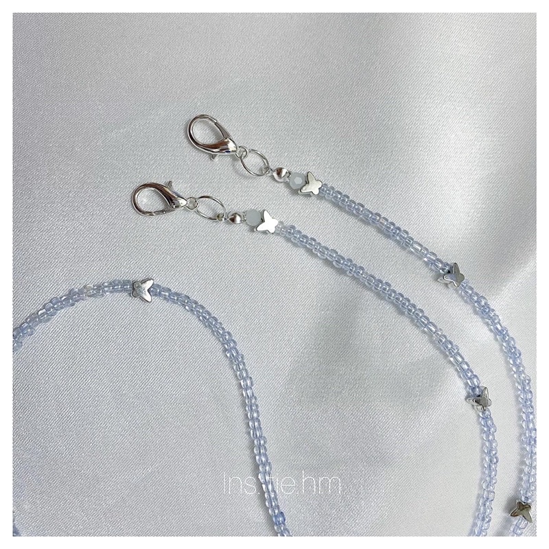 Dây đeo khẩu trang phong cách Hàn quốc xanh pastel xinh xắn Mask Straps