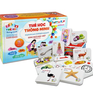 Bộ thẻ học thông minh flashcard 16 chủ đề