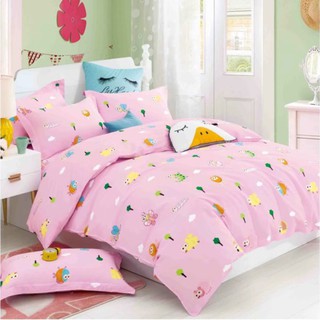Vải may chăn ga áo gối,gối ôm khổ 2m35 hình cute động vật