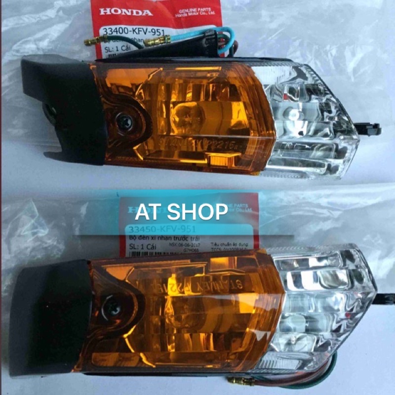 Bộ xi nhan trước SUPER DREAM chính hãng honda