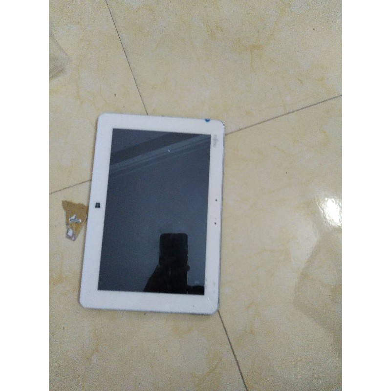 Bộ Màn Hình Máy Tính Fujitsu Arrow tabs Q584 Màu Trắng (Hiển thị và cảm ứng) độ phân giải 2k bóc máy rã xác laptop 2in1
