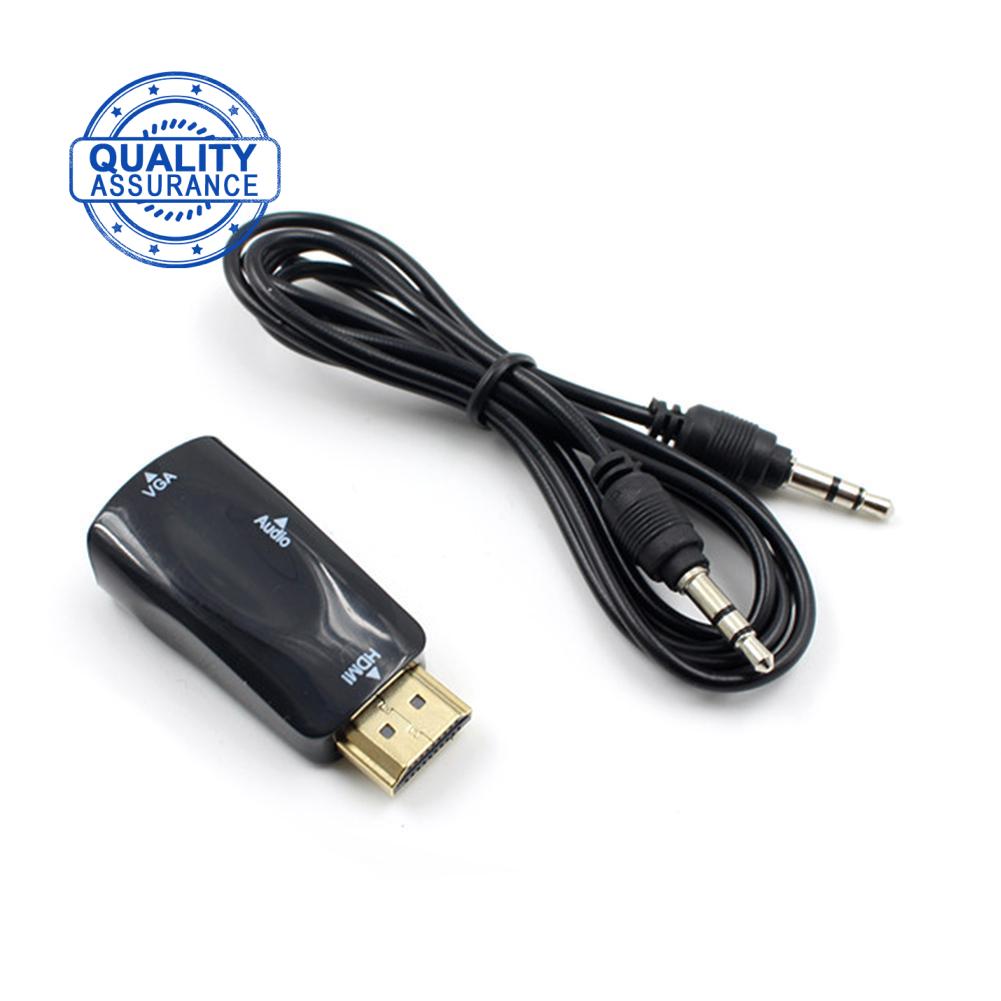 Bộ Chuyển Đổi Hdmi Sang Vga Hd 1080p Audio 3.5 mm I9D1