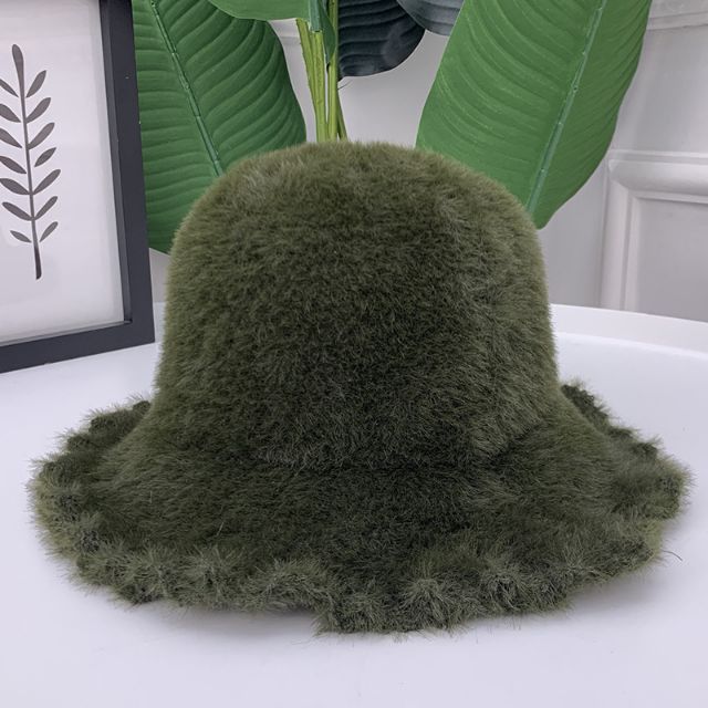Nón Bucket Lông Mềm Thu Đông 2021