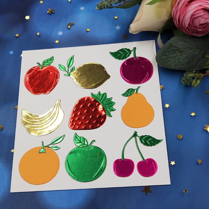 Khuôn cắt giấy kim loại hình trái cây độc đáo